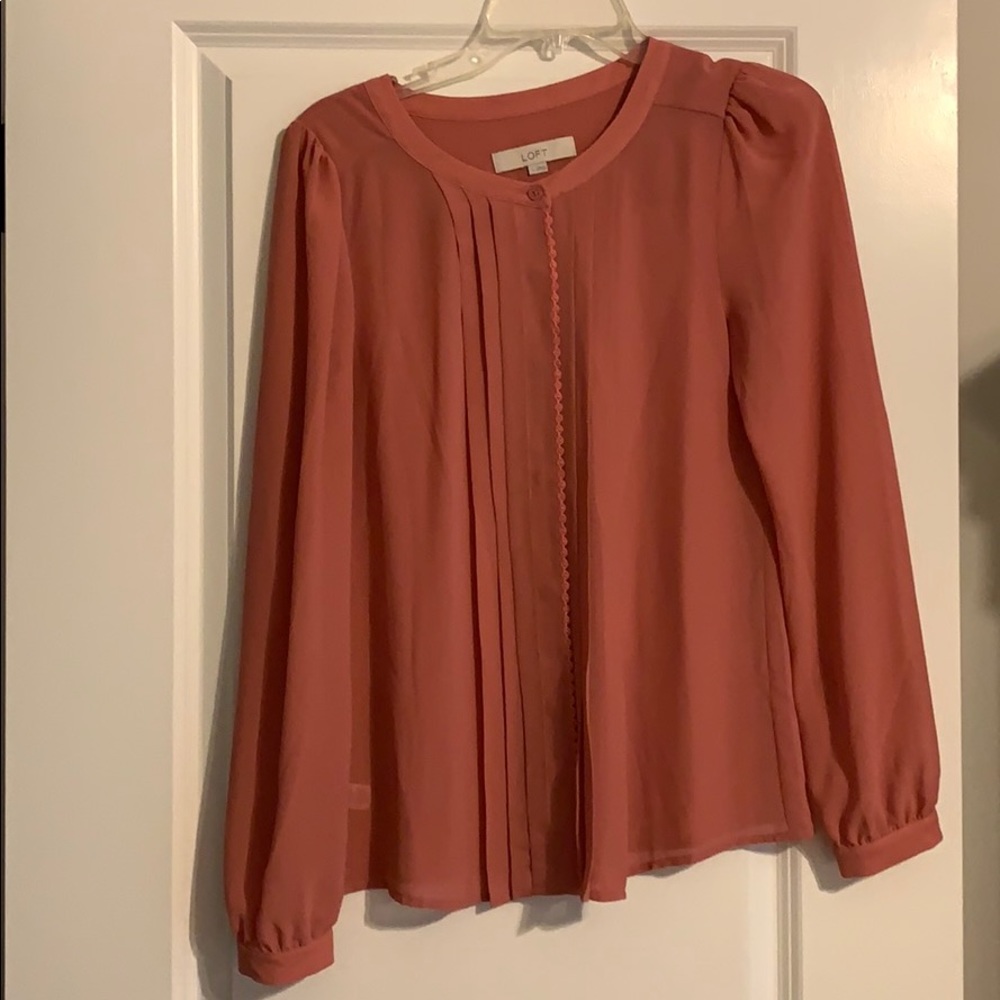 Pink blouse